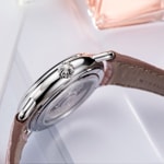 Aerowatch 1942 Automatic Moon Phase Pink Leather - A 77983 AA02 BR RO