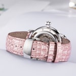 Aerowatch 1942 Automatic Moon Phase Pink Leather - A 77983 AA02 BR RO