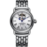 Aerowatch 1942 Automatic Open Heart Silver