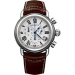 Aerowatch 1942 Chrono Leder braun Ø 44mm