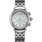 Aerowatch 1942 Chronolady Acier inoxydable Argenté / Blanc