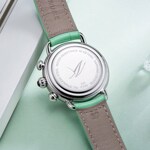 Aerowatch 1942 Chronolady Leather Green - A 81105 AA03