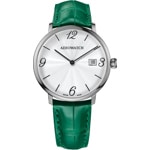 Aerowatch Héritage Slim en cuir vert - A 21976 AA04