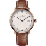 Aerowatch Héritage Slim Rosé / Leder braun
