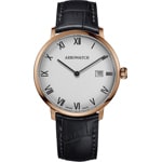 Aerowatch Héritage Slim Rose / Black Leather