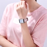 Aerowatch Intuition Diamonds Small Second Pink Leather - A 31988 AA02 DIA