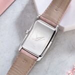 Aerowatch Intuition Diamonds Small Second Pink Leather - A 31988 AA02 DIA