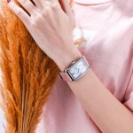 Aerowatch Intuition Diamonds Small Second Pink Leather - A 31988 AA02 DIA