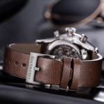 Aerowatch Les Grandes Classiques Aviator Automatic Chrono Day-Date Silver - A 61989 AA05