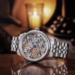 Aerowatch Renaissance Classic Skeleton Acier inoxydable Argenté - A 50981 AA02 M