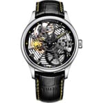 Aerowatch Renaissance Spider Skeleton Argenté / Jaune