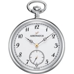 Aerowatch Taschenuhr Lépine Mechanical Arabische Indizes Silbrig / Weiss Ø 48.5mm 
