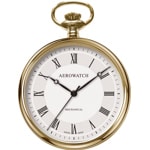 Aerowatch Pocket Watch Lépine Mechanical Golden Ø 46mm
