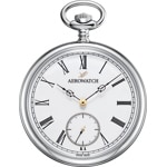 Aerowatch Taschenuhr Lépine Mechanical Römische Indizes Silbrig / Weiss Ø 48.5mm 