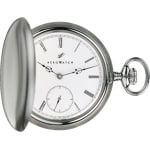 Aerowatch Taschenuhr Savonnette Mechanical 925 Sterlingsilber