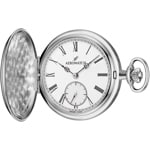 Aerowatch Pocket Watch Savonnette Mechanical Silver Ø 50mm - 55831 AA01