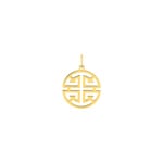 Anhänger 375/9 K Gelbgold 16mm