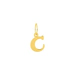 Pendentif or jaune 375/9 ct Lettre C - 9K2950.1C