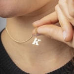Anhänger 375/9 K Gelbgold Buchstabe K - 9K2950.1K