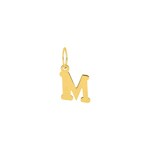 Pendant 375/9 K Yellow Gold Letter M - 9K2950.1M