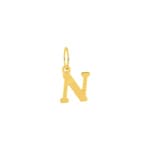 Pendentif or jaune 375/9 ct Lettre N - 9K2950.1N