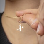 Pendant 375/9 K Yellow Gold Letter X - 9K2950.1X