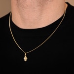 Anhänger 375/9 K Gelbgold Fatimas Hand - 9KP133.1