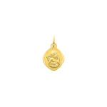 Pendant 375/9 K Yellow Gold Guardian Angel
