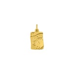 Pendentif or jaune 375/9 ct Signe du zodiaque cancer - 9KAY5003