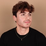 Pendentif or jaune 750/18 ct 13mm, Corne d'abondance - 2721