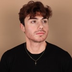 Pendant 750/18 K Yellow Gold Cross 14 x 21mm - P35.4