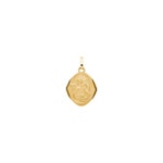 Pendentif or jaune 750/18 ct 14x14mm, Ange gardien