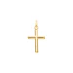 Pendentif or jaune 750/18 ct 15x22mm, Croix