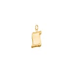Pendant 750/18 K Yellow Gold Parchment 16x15mm - 2916.4