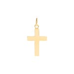 Pendant 750/18 K Yellow Gold 17x29mm, Cross