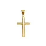 Pendant 750/18 K Yellow Gold Cross with Jesus 39 x 21mm - AKH0016GG