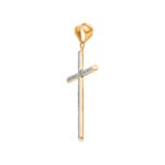 Pendant 750/18 K Yellow Gold Cross 48 x 24mm - AKH0030GG