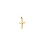 Pendentif or jaune 750/18 ct 8x12mm, Croix