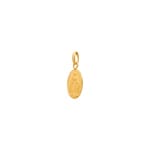 Pendant 750/18 K Yellow Gold Milagrosa Immaculata 9x14mm - 20489