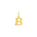 Anhänger 750/18 K Gelbgold Buchstabe B
