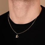 Anhänger 750/18 K Gelbgold, Buchstabe D - 2950.1D