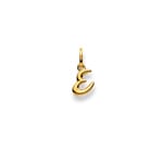 Pendentif or jaune 750/18 ct, Lettre E - 1156.05157/0052