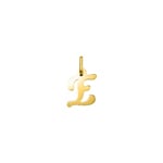 Pendentif or jaune 750/18 ct Lettre E - AY5017