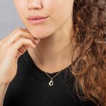 Anhänger 750/18 K Gelbgold Buchstabe G - 2920G