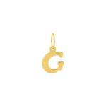 Pendentif or jaune 750/18 ct Lettre G - 2950.1G