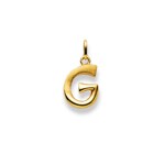 Anhänger 750/18 K Gelbgold, Buchstabe G