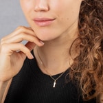 Pendentif or jaune 750/18 ct, Lettre I - 2920I