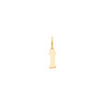 Pendentif or jaune 750/18 ct, Lettre I
