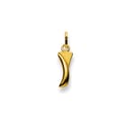 Pendant 750/18 K Yellow Gold, Letter I