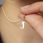 Pendant 750/18 K Yellow Gold Letter J - 2950.1J